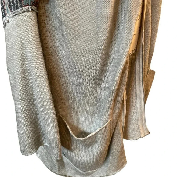 Gretty Zueger bohemian oversized cardigan size large NWT - Picture 6 of 11